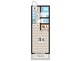 グリ－ンテラスＡの物件間取画像